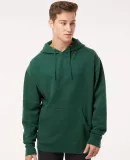 Independent Trading Co. SS4500 Midweight Hoodie in Forest green