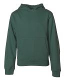 SS4001Y Independent Trading Co. Youth Midweight Ho in Alpine green