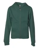 SS4001YZ Independent Trading Co. Youth Midweight F Alpine Green