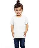 T3930  Fruit of the Loom Toddler's 5 oz., 100% Hea White