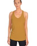 Next Level 1533 The Ideal Racerback Tank in Antique gold