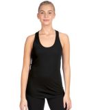 Next Level 1533 The Ideal Racerback Tank in Black