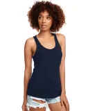 Next Level 1533 The Ideal Racerback Tank in Midnight navy