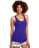 Next Level 1533 The Ideal Racerback Tank in Purple rush