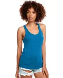 Next Level 1533 The Ideal Racerback Tank in Turquoise