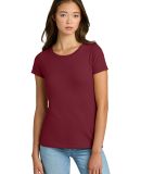Next Level 1510 The Ideal Wholesale Plain T-Shirt  in Cardinal