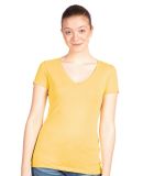 Next Level 1540 Ideal V Neck Wholesale Plain t Shi in Banana cream