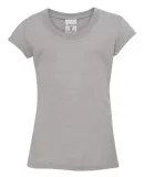 8129 J. America - Youth Glitter T-Shirt Oxford/ Silver