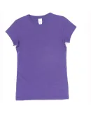 8138 J. America - Women's Glitter T-Shirt in Purple/ silver