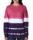 8229 J. America - Game Day Jersey in Wildberry/ very berry tie-dye