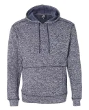 8613 J. America - Cosmic Poly Hooded Pullover Swea Navy Fleck