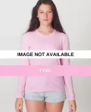 2307 American Apparel Fine Jersey Long Sleeve Tee Pink