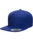 Yupoong 5089M Five Panel Wool Blend Snapback in Royal