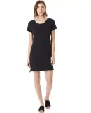 Alternative Apparel 02837C1 Ladies T-Shirt Dress BLACK
