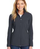 L334 Port Authority Ladies Cinch-Waist Soft Shell  in Battleship gry