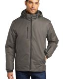 J332 Port Authority Vortex Waterproof 3-in-1 Jacke in Dp smoke/charc
