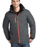 J332 Port Authority Vortex Waterproof 3-in-1 Jacke in Magnet/orange