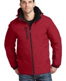 J332 Port Authority Vortex Waterproof 3-in-1 Jacke in Rich red/black