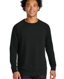 Next Level N9000 Unisex Terry Raglan Pullover in Black