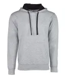 Next Level 9301 Unisex French Terry Pullover Hoody HTHR GREY/ BLACK