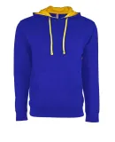 Next Level 9301 Unisex French Terry Pullover Hoody ROYAL/ GOLD