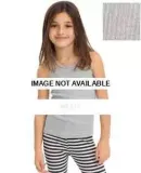3108 American Apparel Kids Rib Tank White