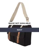 C385 Carolina Sewn Strapping Messenger Bag Navy