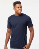 0290TC Tultex Unisex Ring-Spun Cotton Tee 290 in Navy