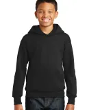 P470 Hanes Youth EcoSmart Pullover Hooded Sweatshi Black