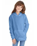 P470 Hanes Youth EcoSmart Pullover Hooded Sweatshi Carolina Blue