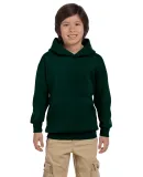 P470 Hanes Youth EcoSmart Pullover Hooded Sweatshi Deep Forest