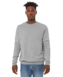 BELLA+CANVAS 3945 Unisex Drop Shoulder Sweatshirt in Athletic heather