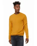 BELLA+CANVAS 3945 Unisex Drop Shoulder Sweatshirt in Heather mustard