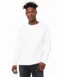 BELLA+CANVAS 3945 Unisex Drop Shoulder Sweatshirt in Dtg white