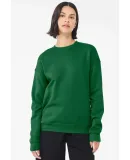 BELLA+CANVAS 3945 Unisex Drop Shoulder Sweatshirt in Kelly