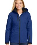 L332 Port Authority Ladies Vortex 3-in-1 Jacket in Nt sky blue/bk