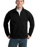 TLJ705 Port Authority® Tall Textured Soft Shell J in Black