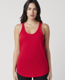 Cotton Heritage LC7706 Juniors Scallop Racerback T in Team red