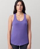 Cotton Heritage LC7706 Juniors Scallop Racerback T in Purple heather