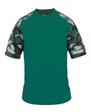 4141 Badger Camo Sport T-Shirt Forest/ Forest Camo