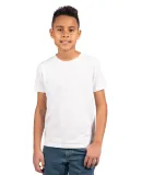 Next Level 3312 Boys CVC Crew Tee in White