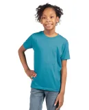 Next Level 3312 Boys CVC Crew Tee in Turquoise