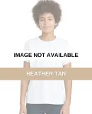 Next Level 3312 Boys CVC Crew Tee Heather Tan