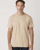M1045 Crew Neck Men's Jersey T-Shirt  in Sand