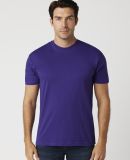 M1045 Crew Neck Men's Jersey T-Shirt  in Purple