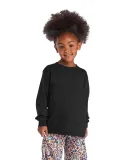 64300L Juvenile Long Sleeve Tee 5.2 oz in Black