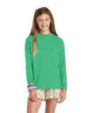 64900L Youth Retail Fit Long Sleeve Tee 5.2 oz in Kelly heather