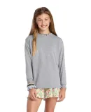 64900L Youth Retail Fit Long Sleeve Tee 5.2 oz in Athletic heather