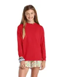 64900L Youth Retail Fit Long Sleeve Tee 5.2 oz in New red