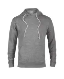 94200 Delta Apparel Adult Unisex Snow Heather Fren in Graphite snow heather